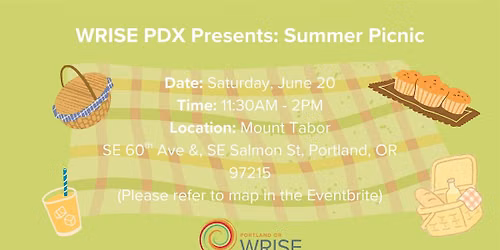 WRISE PDX: Summer Picnic