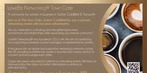 LoveBiz Networking Town Gate Community Coffee Catch Up for Women in Business