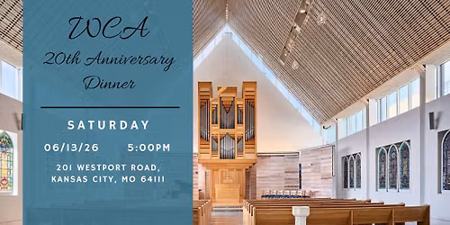 WCA 20th Anniversary Dinner