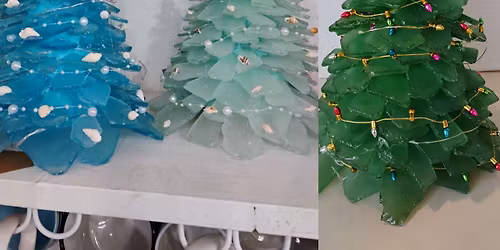 11\/15 - Sea glass tree event, Grinch or Coastal style