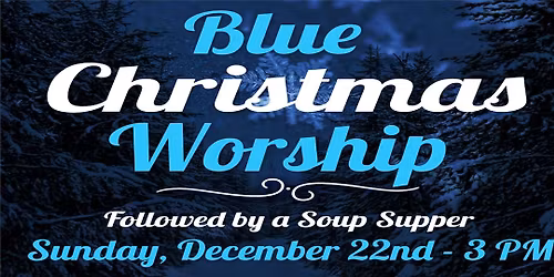 Blue Christmas Service