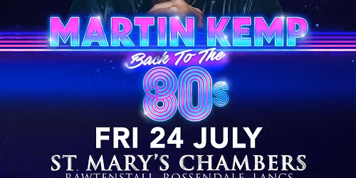 Martin Kemp Back to The 80\u2019s DJ Set