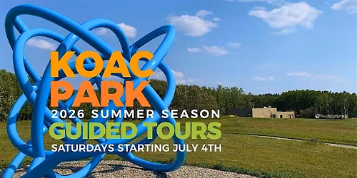KOAC Saturday Sculpture Park Tours - Summer 2026