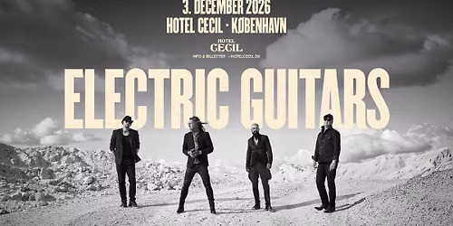 Electric Guitars | Hotel Cecil, K\u00f8benhavn