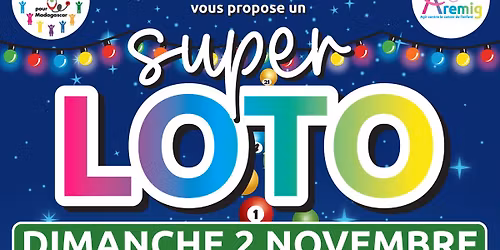LOTO des associations Roma'Nampy et Aremig