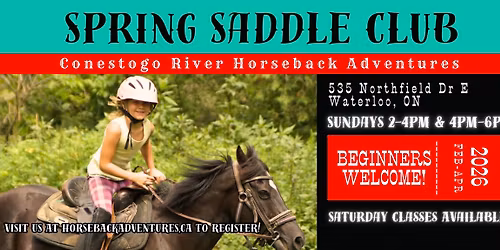 Sunday Spring Saddle Club!