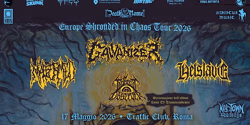 Galvanizer + Malformed + Helslave + The Great Observer at Traffic Live; Roma.