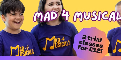 Mortimer - Mad 4 Musicals class - Tuesdays