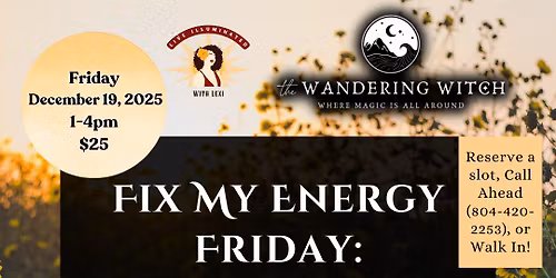 Fix My Energy Friday