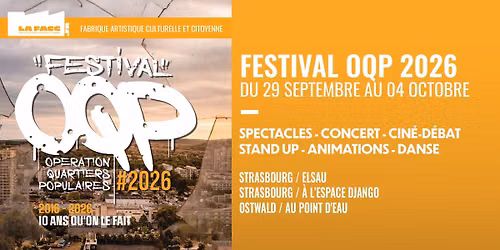Festival OQP 2026 - 10 ans qu'on le fait