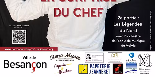 La surprise du chef. Concert de l'Harmonie des Chaprais \u00e0 Ch\u00e2tillon-le-Duc