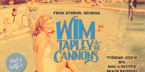 Wim Tapley & The Cannons at Bird & Betty's