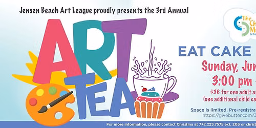 3rd Annual Art-Tea Presented by the Jensen Beach Art League