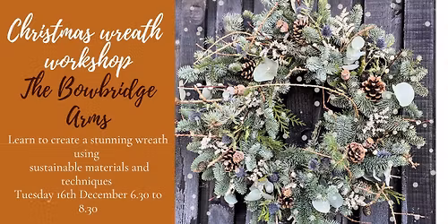 Christmas Wreath Workshop