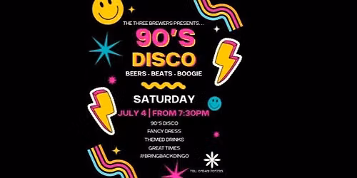 90s DISCO NIGHT!