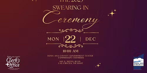 2025 Swearing-In Ceremony
