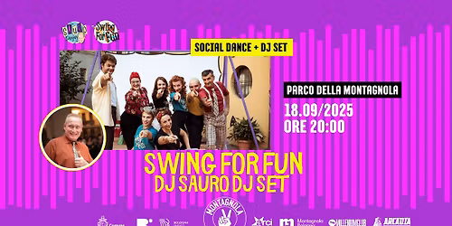 SWING FOR FUN social dance \/\/ DJ SAURO dj set @ Montagnola Republic