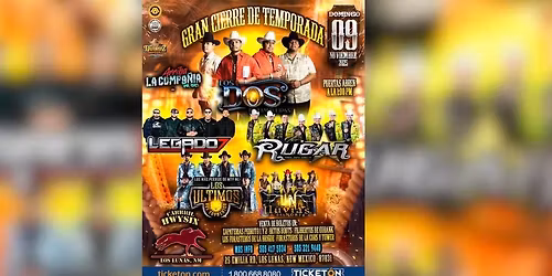 LOS DOS DE TAMAULIPAS, LEGADO 7, LOS RUGAR & MAS