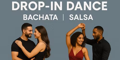 Drop-In-Dance - 2 rum med hhv. 1005 salsa og 100% bachata