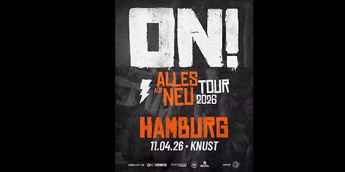 ON! \u2013 ALLES AUF NEU TOUR 2026 | KNUST