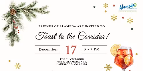 Toast to the Corridor! Friends of Alameda Celebration
