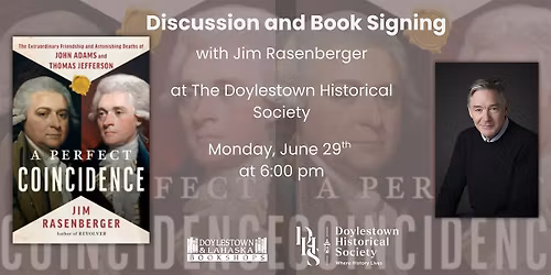 Jim Rasenberger at The Doylestown Historical Society