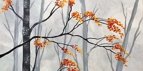 Paint and Sip: Cool Autumn Morning