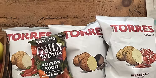 Posh Wine and Crisps Tasting