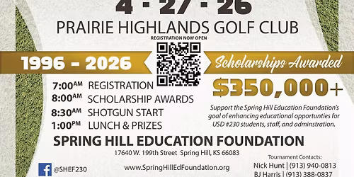 30th Annual SHEF Golf Tournament