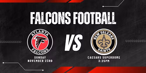 Atlanta Falcons at New Orleans Saints