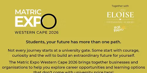 Matric Expo Western Cape 2026