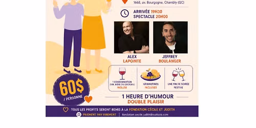 Soir\u00e9e Signature 202: Humour et Vins