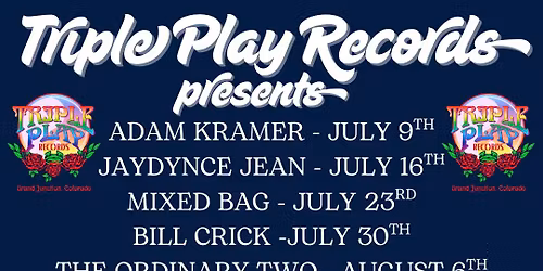 Triple Play Records presents Live at the Market On Main Summer Concert Series 