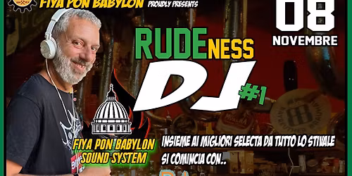 RUDEnessDJ1: DJ PEKOZ + Fiya PON Babylon @Sally Brown