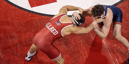 Parking North Carolina Tar Heels at Nebraska Cornhuskers Wrestling