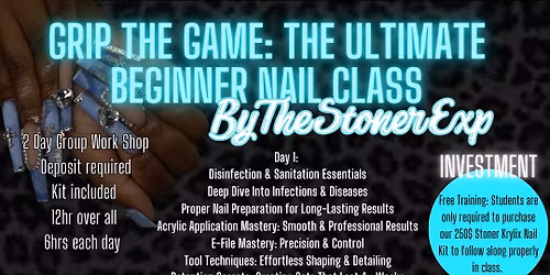 Grip the game: The ultimate beginner nail class