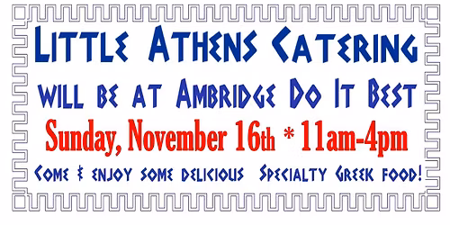 Little Athens Catering