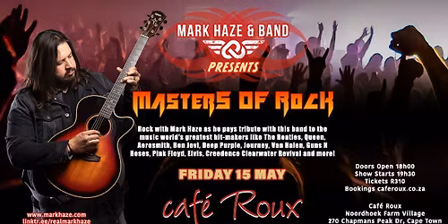 Mark Haze presents Masters of Rock
