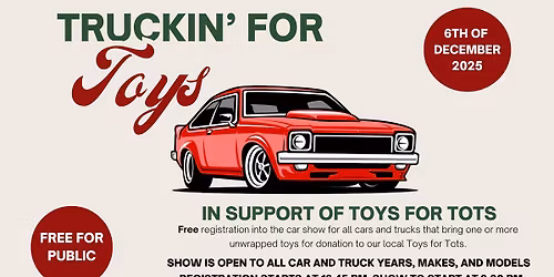 Truckin' for Toys Car Show