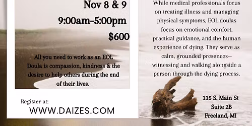 End of Life Doula Training