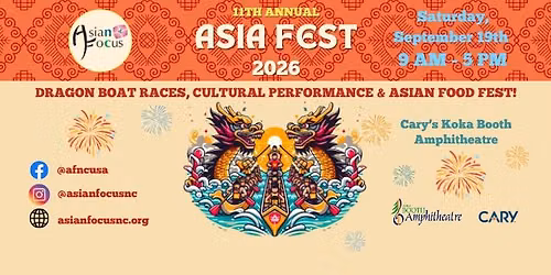 11th Annual Asia Fest with Dragon Boat Racing