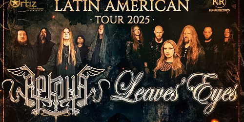 Arkona - Leaves' Eyes - Atrocity en Guadalajara.