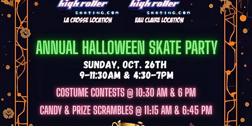 New event! Morning Halloween Skate Party