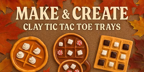 Make & Create: Clay Tic Tac Toe Trays