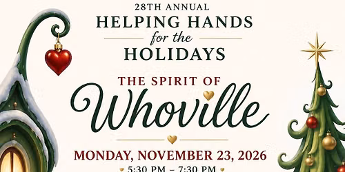 28th Annual Helping Hands for the Holidays
