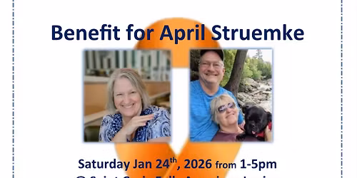 Benefit to support April\u2019s fight against AML