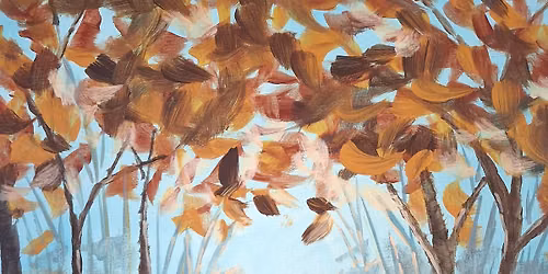 Autumn Road Paint & Sip Party!