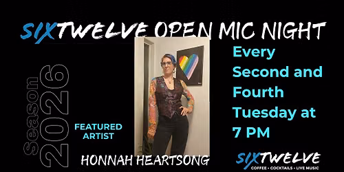 Six Twelve Open Mic Night