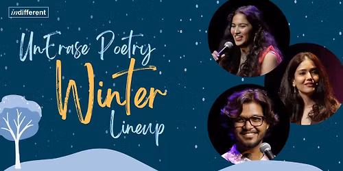 UnErase Poetry Winter Lineup