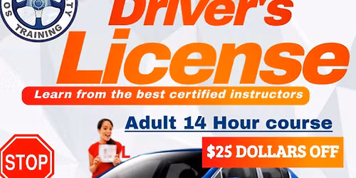 Adult Driver's Licensing 14 Hour Course